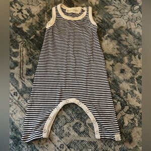 Go Gentle Baby Sleeveless Striped Romper